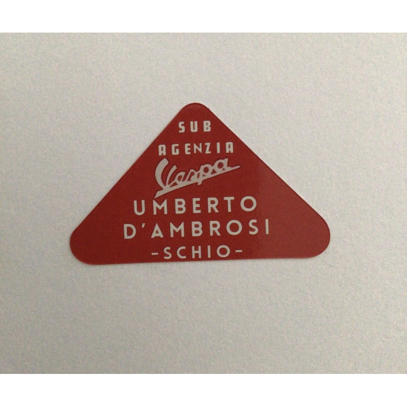 Adesivo concessionario D’Ambrosi