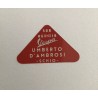Adesivo concessionario D’Ambrosi