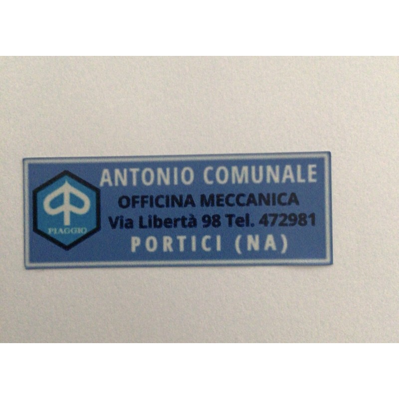 Adesivo concessionario A. Comunale