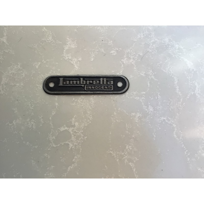Targhetta Lambretta Innocenti