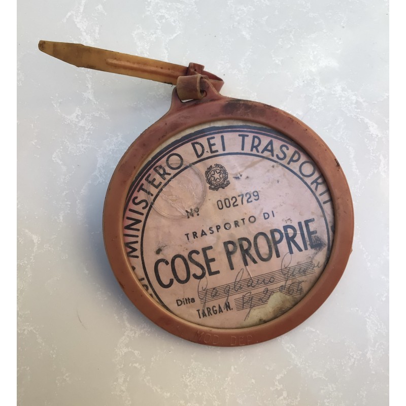 Bollo cose proprie cm 11