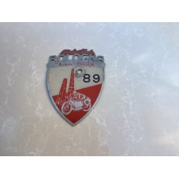 Placca moto club cm 10