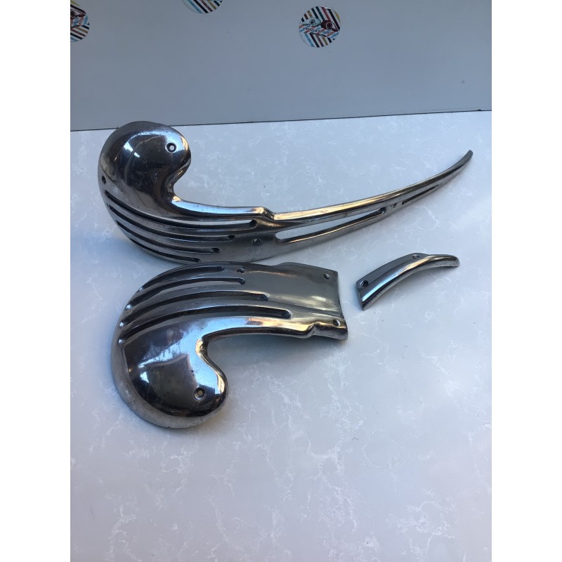 Coppia Modanature Vespa Faro Basso Bacchetta e 51 non originali