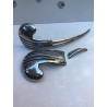 Coppia Modanature Vespa Faro Basso Bacchetta e 51 non originali