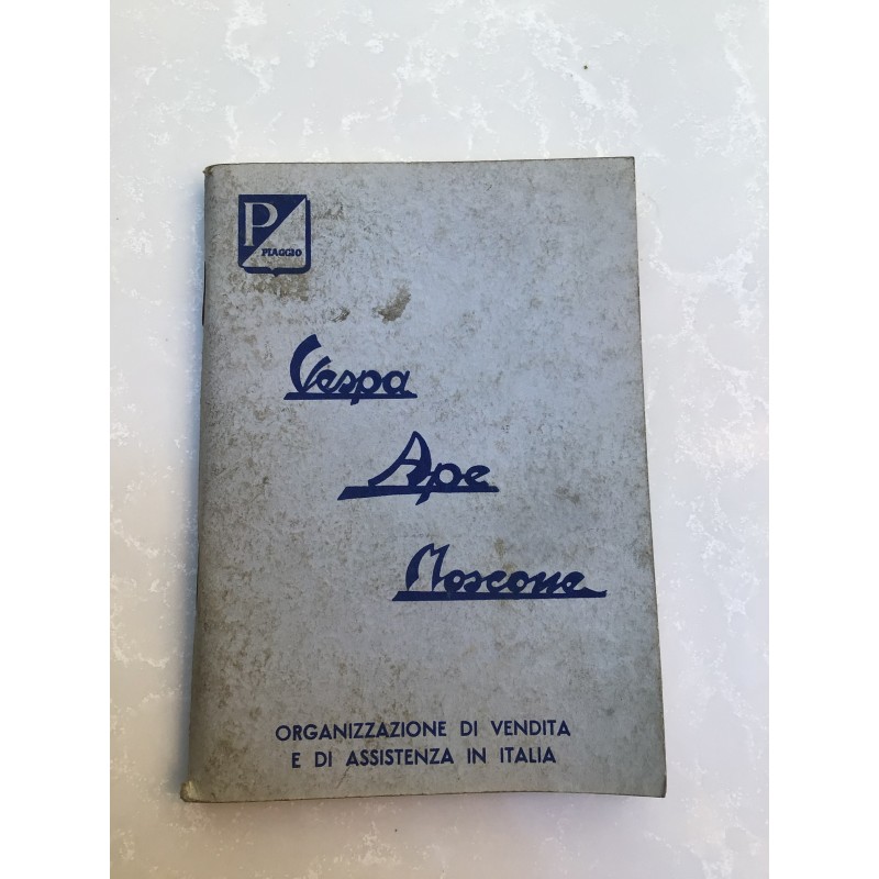 Manuale Vespa Ape Moscone
