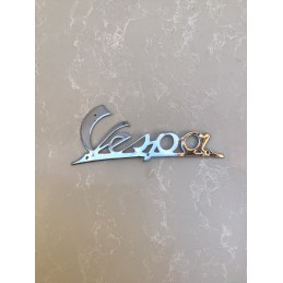 Scritta Vespa per Faro Basso