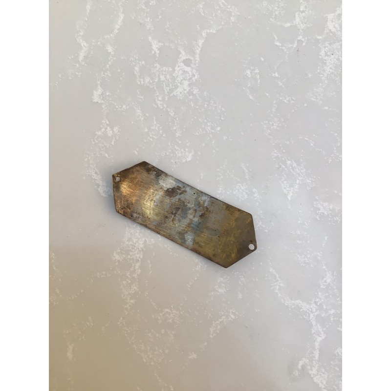 Targhetta concessionario Lama cm 7x3