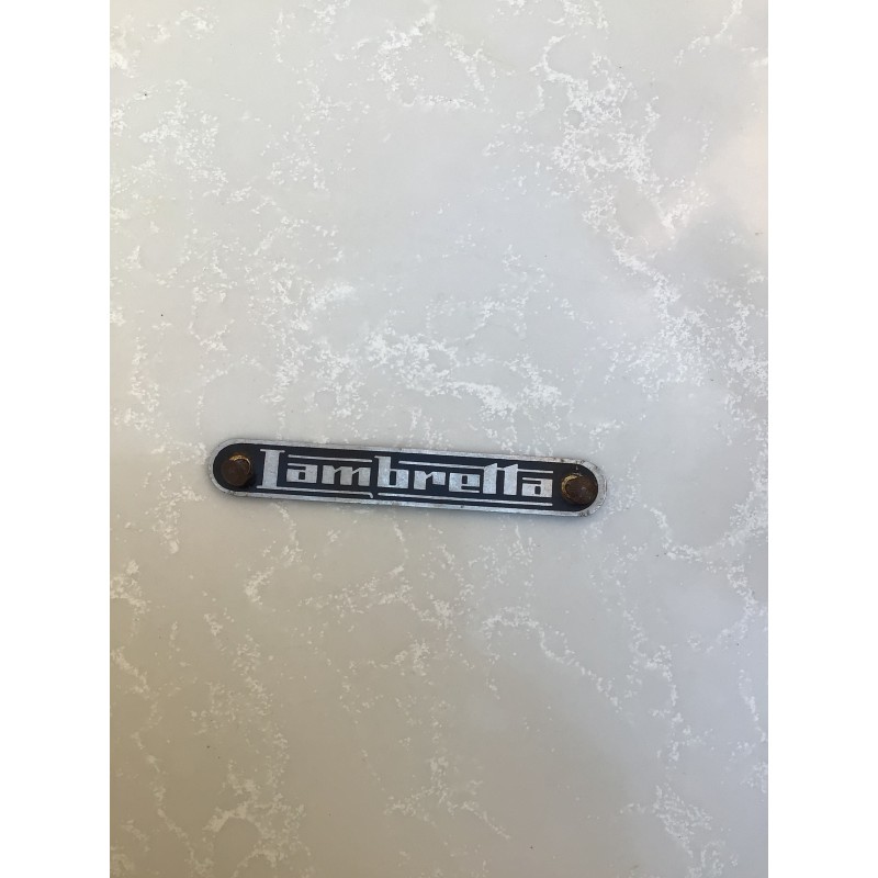 Scritta Lambretta cm 8