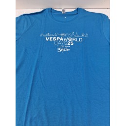 Maglietta blu VWD Gijon 25 Spain - 2XL