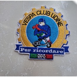 Toppa V C Udine per ricordare