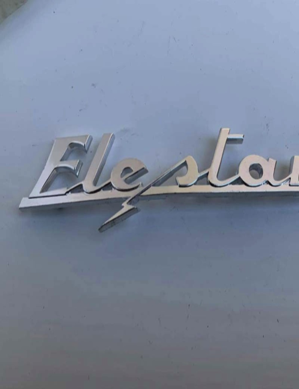 Targhetta Vespa Elestart