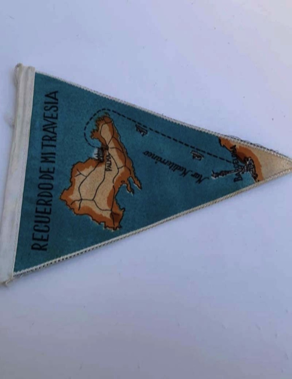 Bandierina Recuerdo de mi travesa