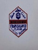 Adesivo concessionario Francalanci. Dimensioni 4 cm x 5cm.