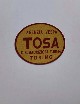Adesivo concessionario Agenzia Vespa Tosa. Dimensioni: 4,8 cmx 3 cm
