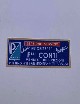 Adesivo concessionario F.lli Conti. Dimensione: 5,7 cm x 1,2 cm.