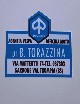 Adesivo concessionario B. Torazzina. Dimensioni 5,5 cm x 4,5 cm