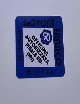 Adesivo concessionario Govoni Franco. Dimensioni: 4,4 cm x 4,2 cm.