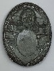 Placca San Cristoforo. Dimensioni 7,6 cm x 7,6 cm