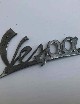 Targhetta Vespa faro basso