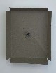 Placca San Cristoforo- Ochrance motoristu. Dimensioni 7,3 cm x 7,3 cm