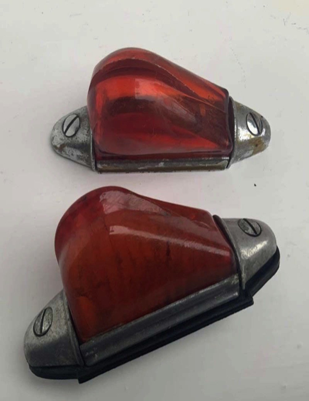 Pair of motorcycle lights