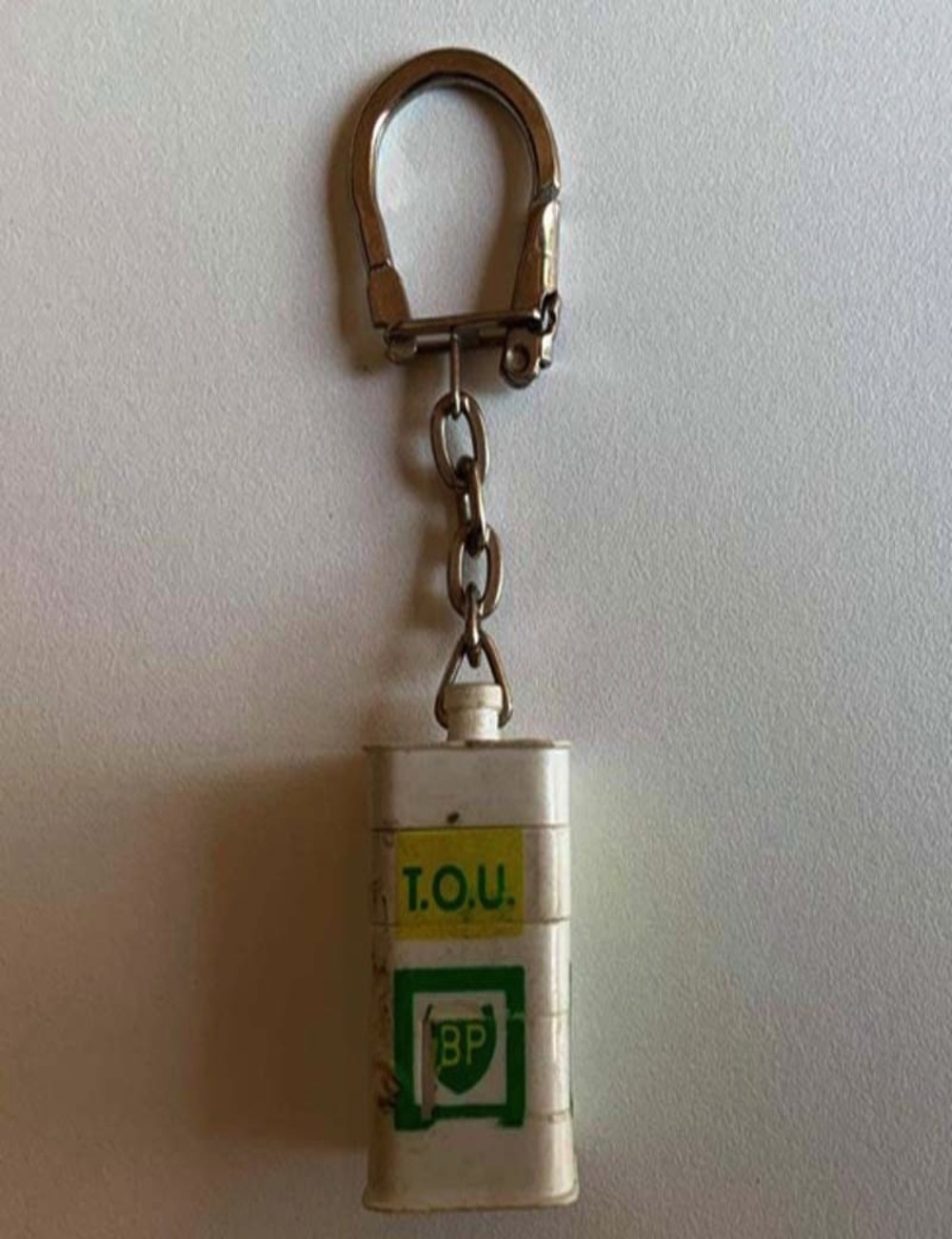 Portachiavi originale d'epoca - T.O.U. BP