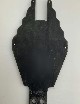 Placca San Cristoforo. Dimensioni 12,8 cm x 8,4 cm