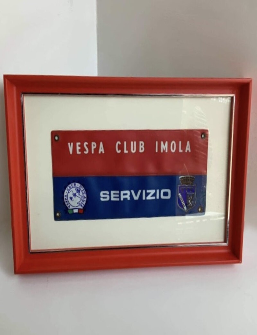 Fascia Vespa Club Imola da braccio. Dimensioni 37cm x 22 cm