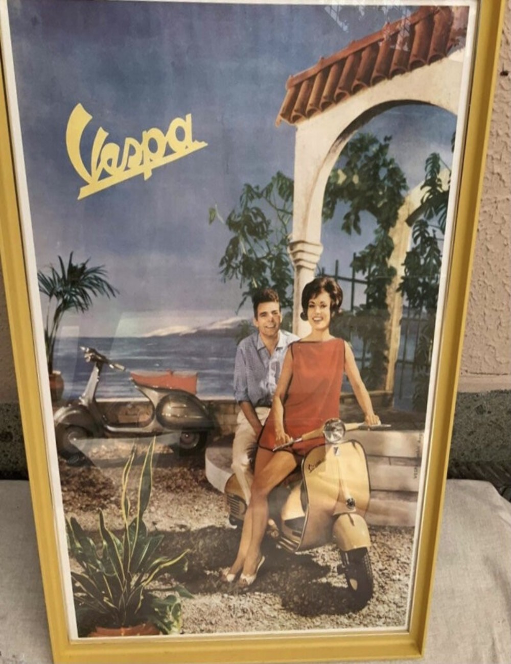 Quadro Vespa. Dimensioni 73 cm x 54 cm