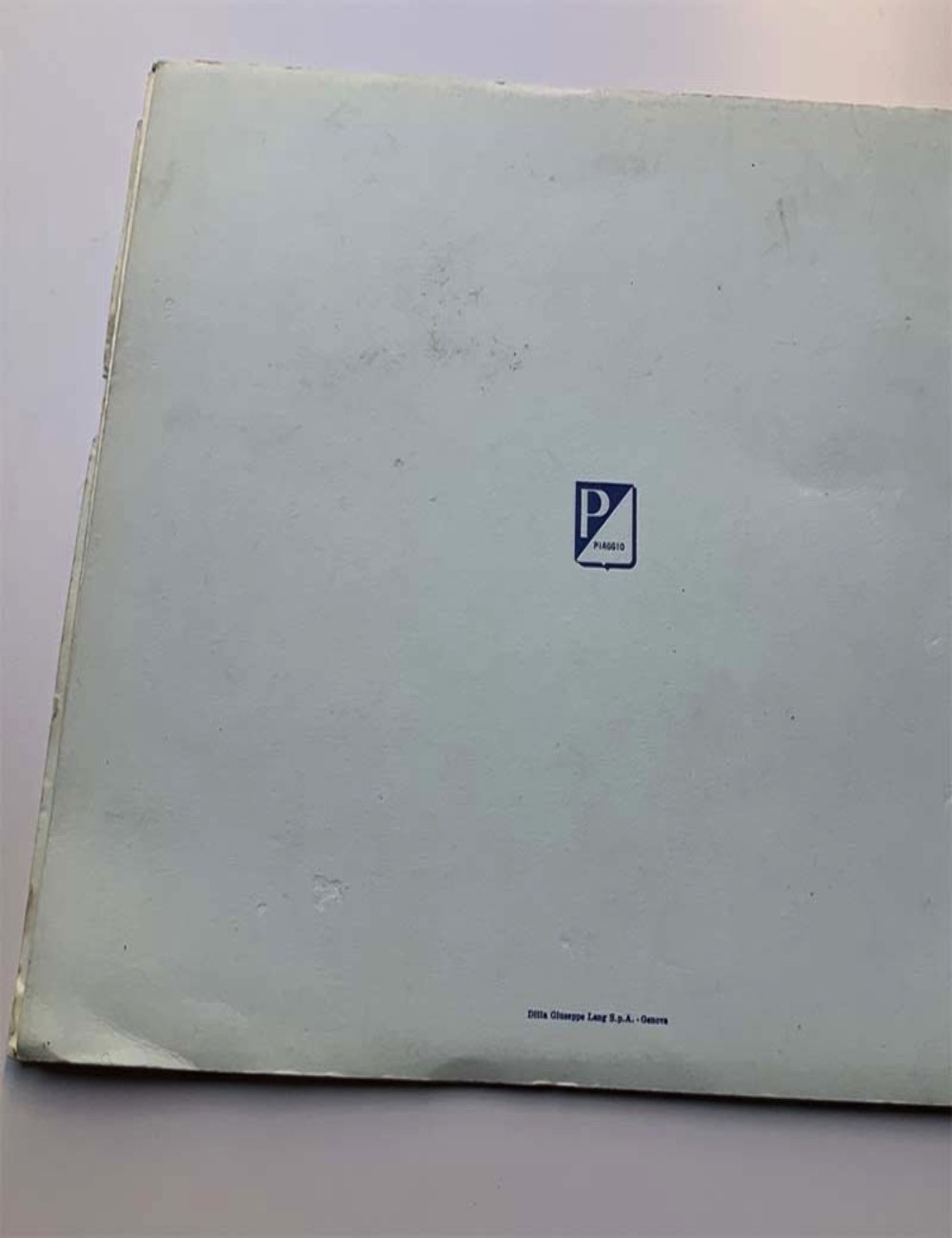 Manuale Piaggio & C. - Opere a carattere sociale