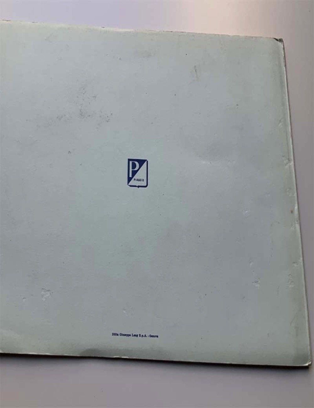 Manuale Piaggio & C. - Opere a carattere sociale