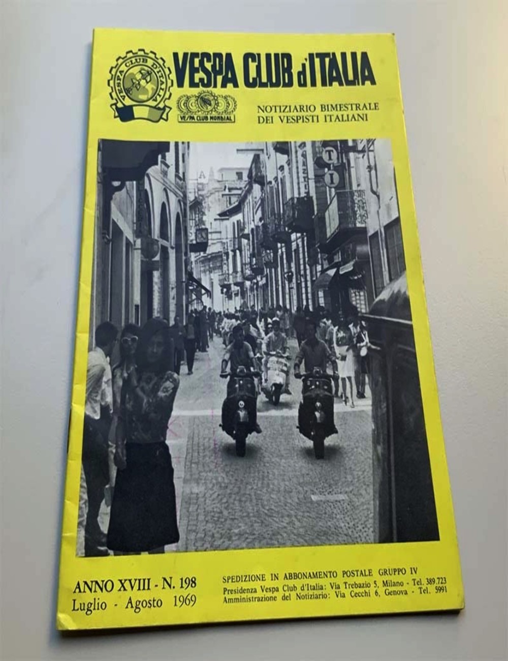 Notiziario bimestrale dei vespisti italiani - Vespa Club Italia