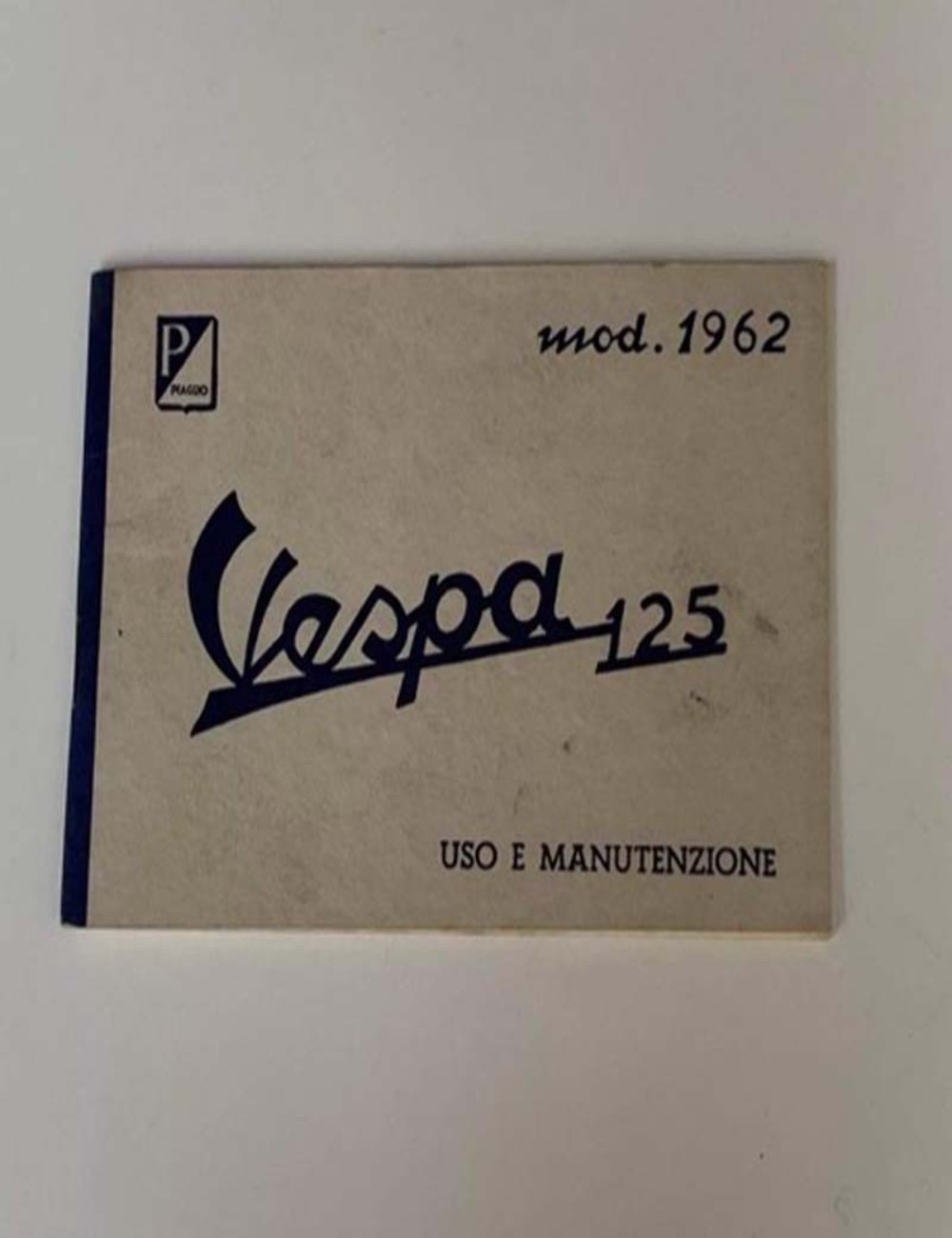 Manuale Vespa 125 - Uso e manutenzione