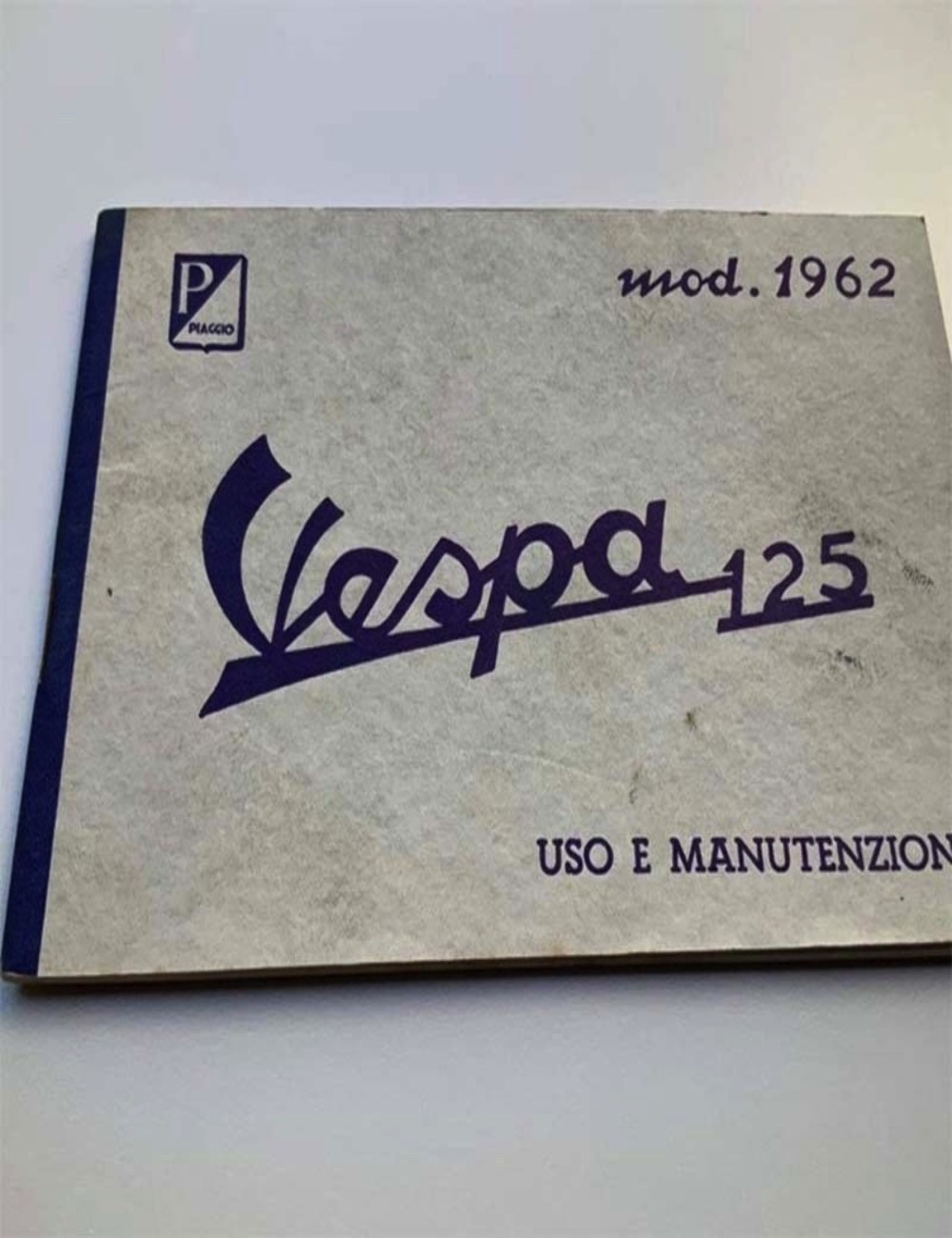 Manuale Vespa 125 - Uso e manutenzione
