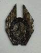 Placca San Cristoforo. Dimensioni 7 cm x 6 cm