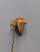 Spilla d'epoca. Colori : oro ,argento