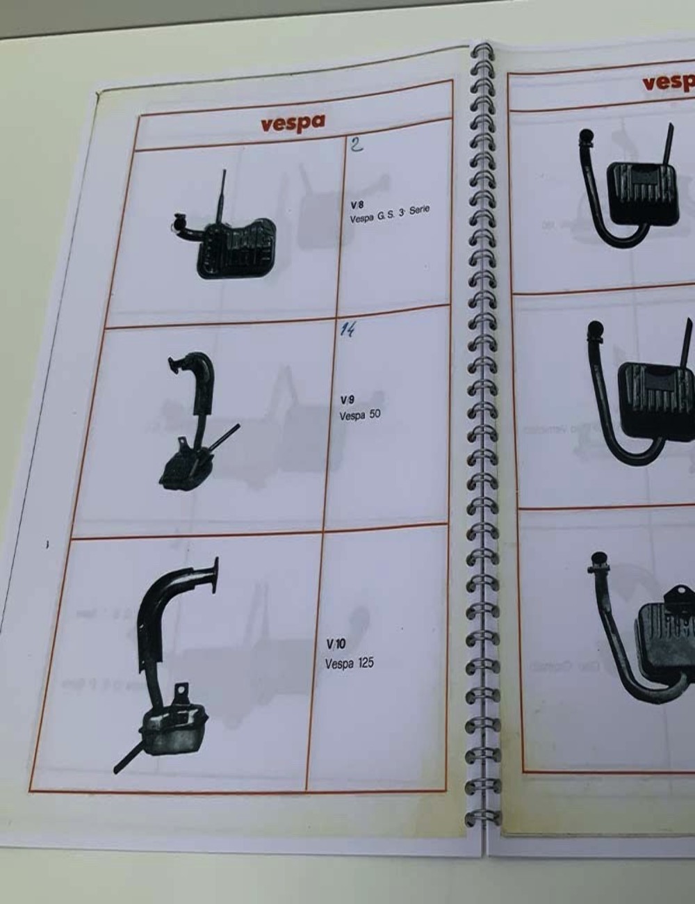 Copia catalogo accessori Vespa