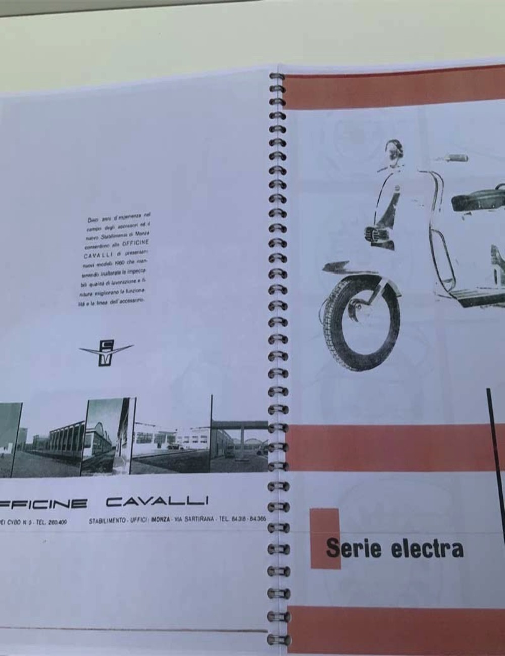 Copia catalogo accessori Lambretta 1960