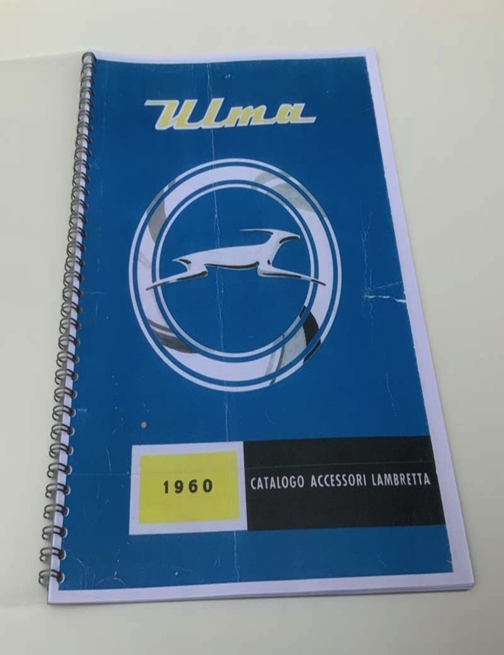 Copia catalogo accessori Lambretta 1960