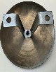 Borchia ruota  diametro 15 cm