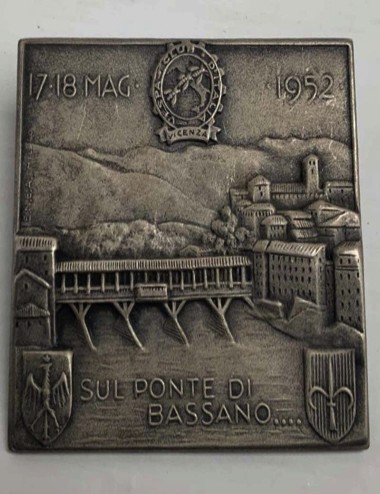 Bassano bridge plaque....