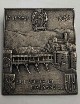 Placca ponte di Bassano. Dimensioni: 5,4 cm x 5,7 cm