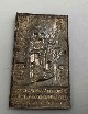 Placca III° raduno Vespistico Pistoiese. Dimensioni 4,6 cm x 6 cm
