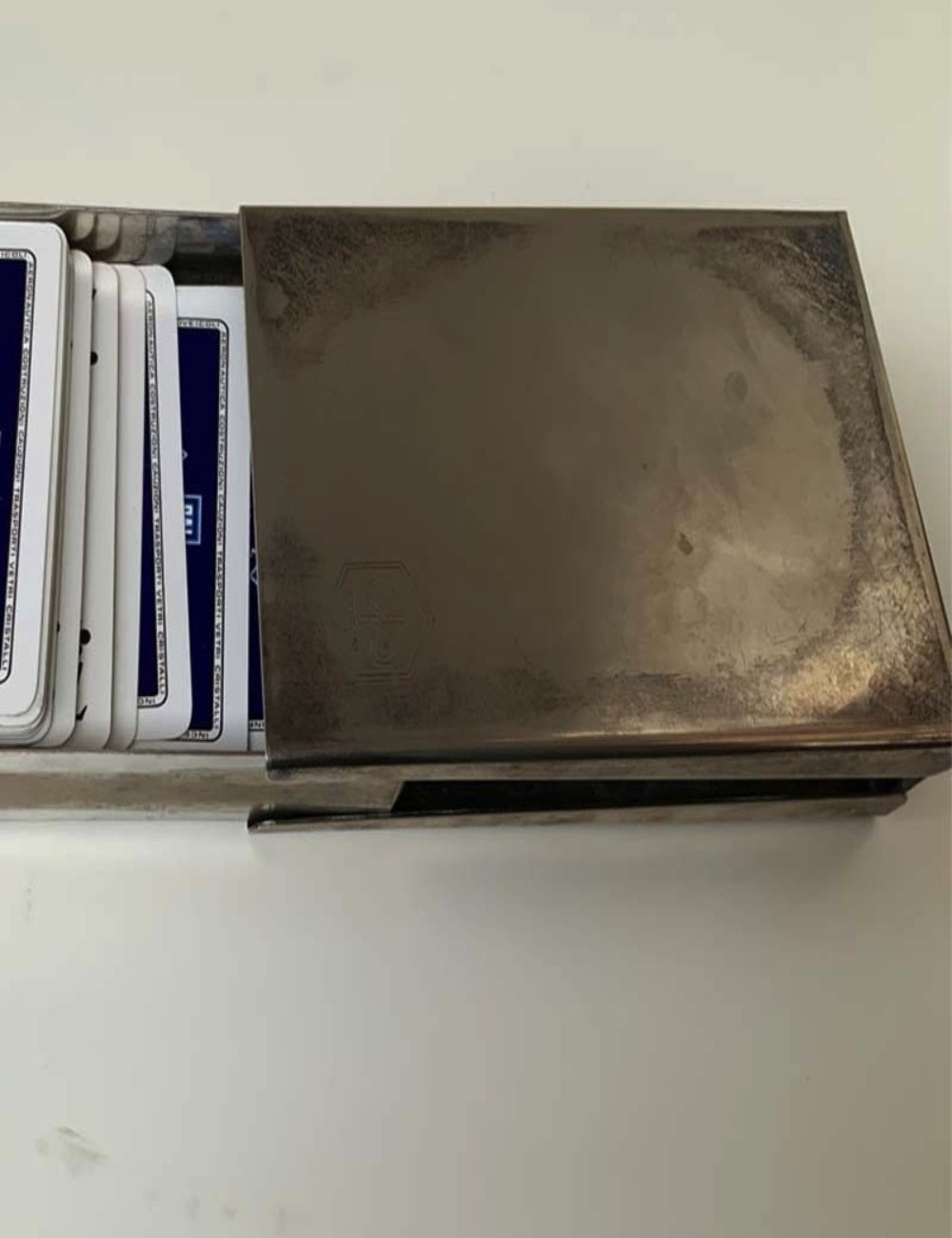 Portacarte Piaggio. Dimensioni : 10 cm x 13 cm