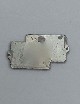 Placca San Cristoforo. Dimensioni: 4,8 x 2 cm