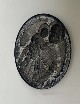Placca immagine sacra. Dimensione 4 cm x 4 cm