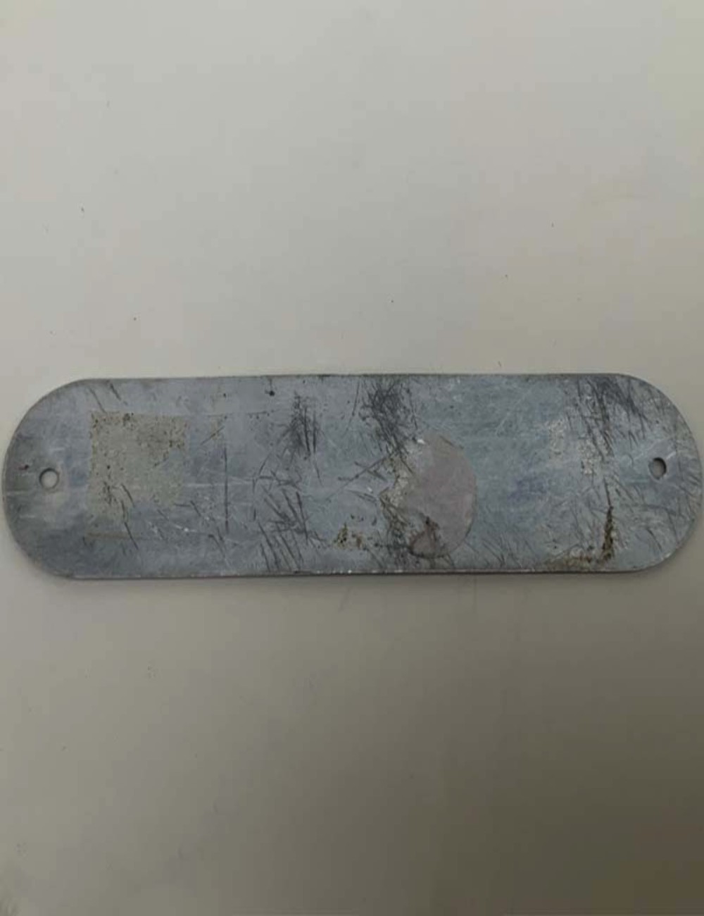 Targhetta  Cacciatore - Salerno. Dimensioni 1,5 cm