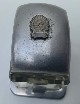 Porta calamaio Vespa Club Europe. Dimensioni  6 cm x 6, 5 cm