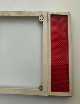 Cornice targa con catarifrangente
