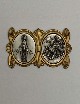 Placca San Cristoforo. Dimensioni: 5 x 2,5 cm